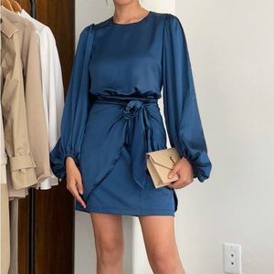 Blue Cocktail Dress